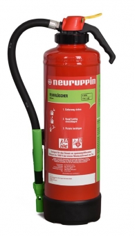 Neuruppin 6 Liter Schaum-Auflade-Feuerlöscher S6A free (fluorfrei) 