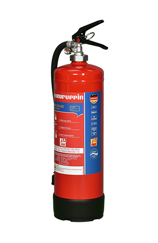 Neuruppin 6 ltr. Wasser-Feuerlöscher WD 6 mit F-500 - Dauerdrucklöscher 