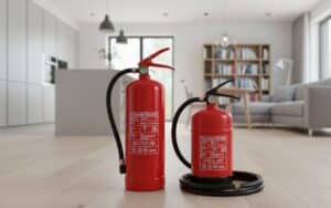 Welcher Feuerlöscher für zuhause: Schaum oder Pulver?